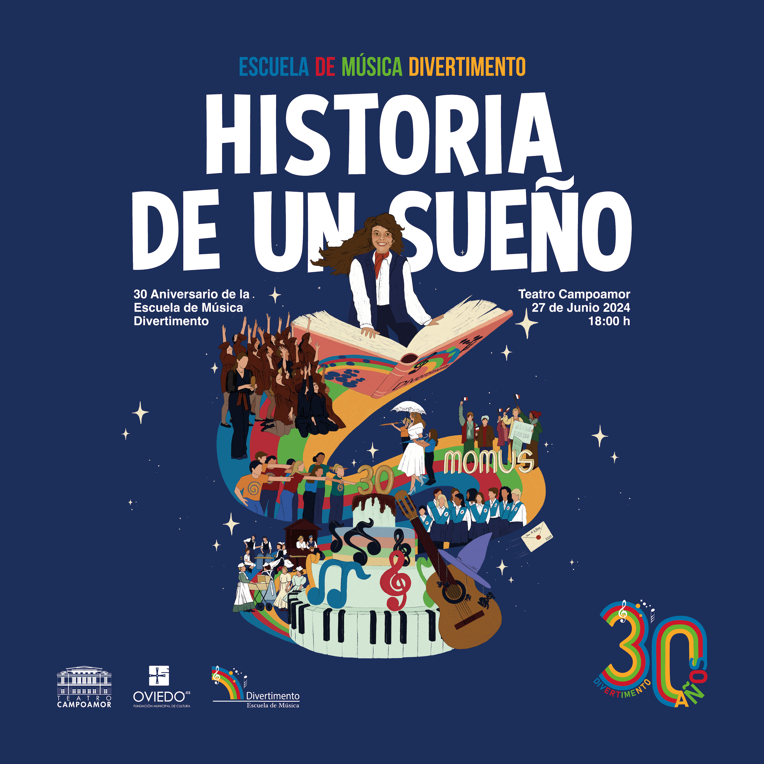 30 años de la Escuela de Música Divertimento - Cover Image