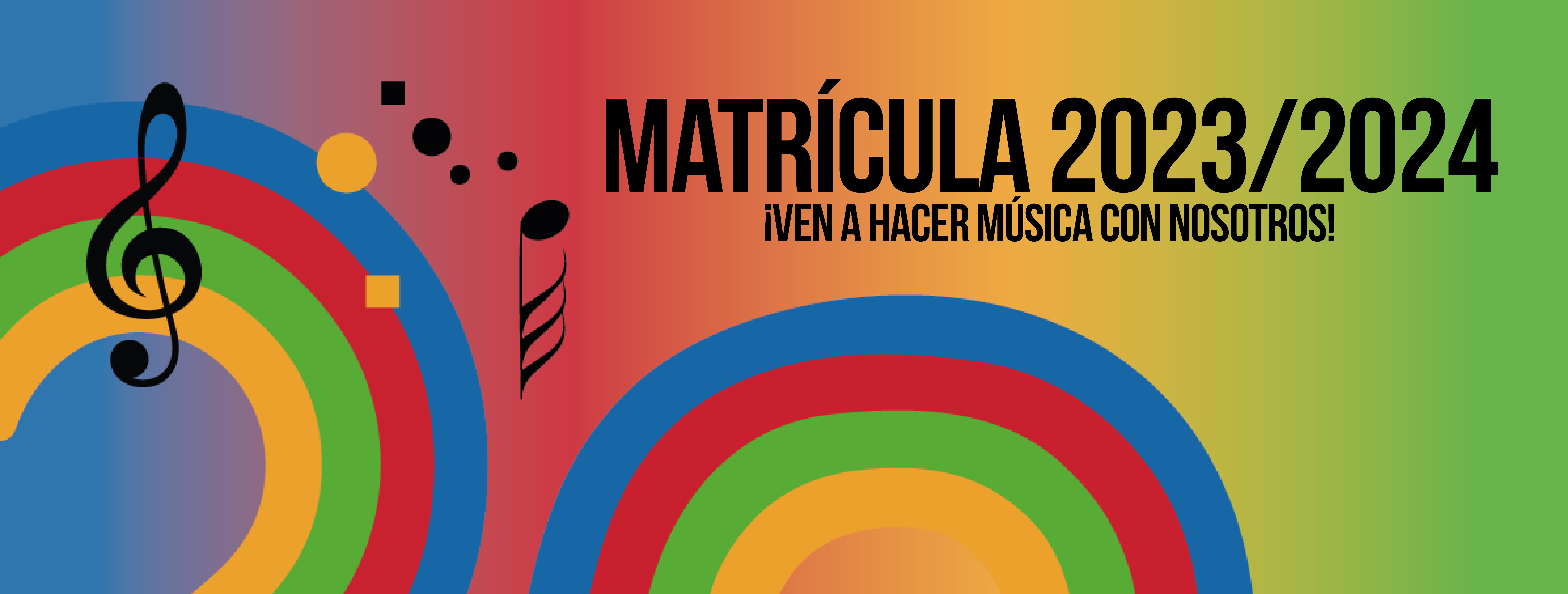 ABIERTA MATRÍCULA 2023/2024 - Cover Image